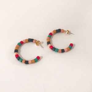 Madewell hoop earrings